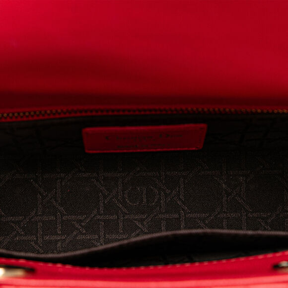 Auth Dior Small Lambskin Cannage Lucky #132042D29B - Picture 5 of 10